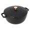 Staub Cast Iron Essential French Oven, Dutch Oven, 5-quart, serves 5-6, Made in France, with Snake Lid